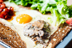 À l'ère du temps restaurant - la végétarienne.